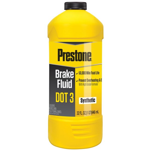 Prestone DOT 3 Brake Fluid 32 oz AS401Y